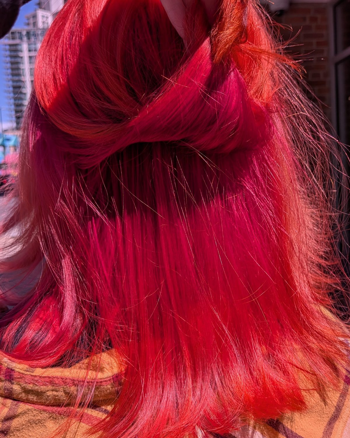 Editorial hair color